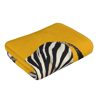 Zebra Crossing Ultra-Soft Towel - 27.5x15.7 Inches, Durable, Reusable, Travel Essential